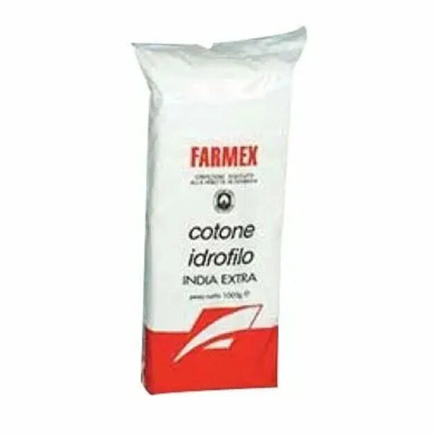 Cotone Idrofilo India Extra 100 g Farmex