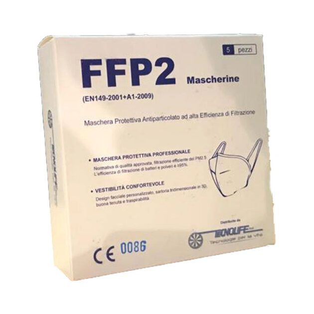 Mascherina Ffp2 5 Pezzi