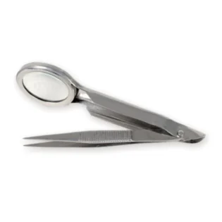 Pinzetta con Lente Ingrandimento 2x - 8cm Gima