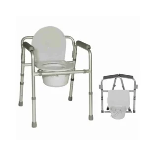 Sedia Comoda per Wc Smontabile Pieghevole
