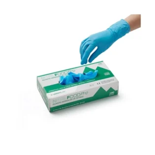 Guanti Nitrile PRO per Alimenti e Dispositivo Medico 100 pz
